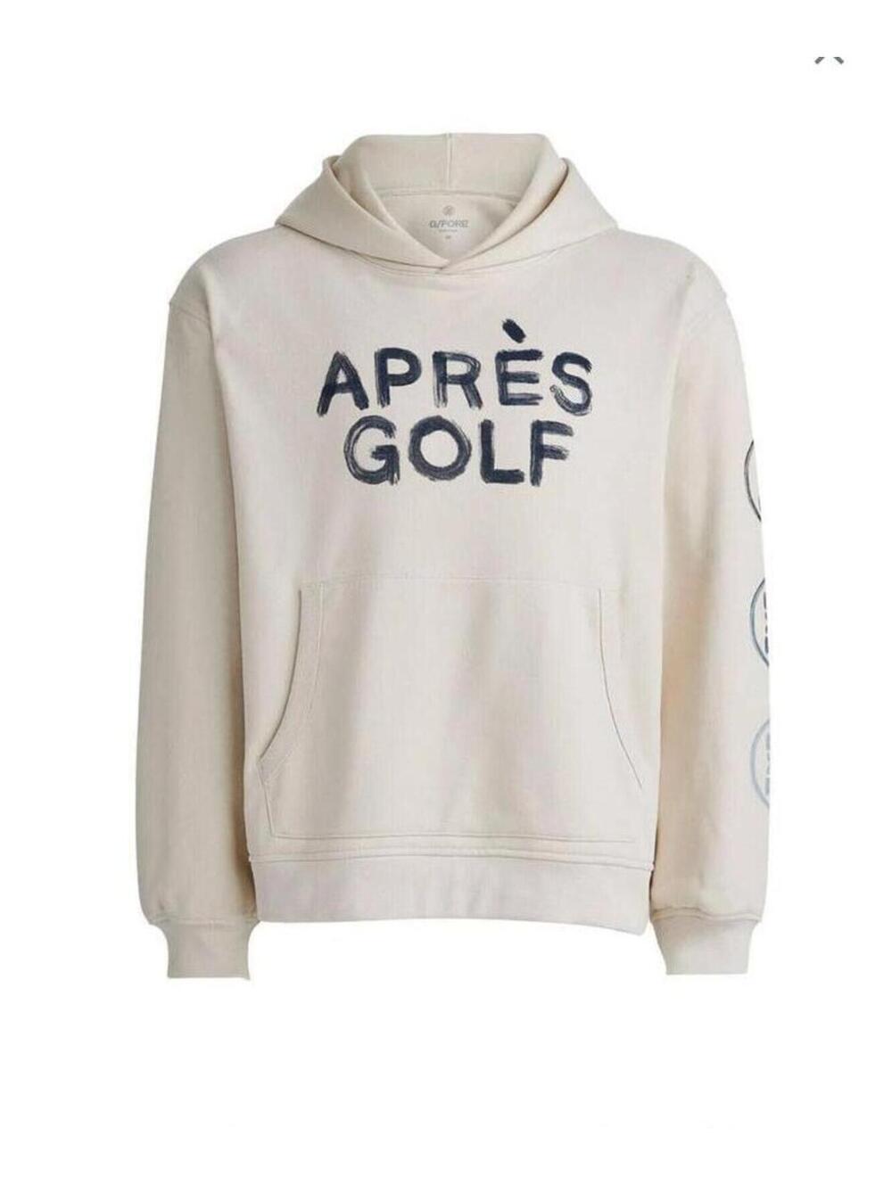 G/Fore Apres Golf Unisex Hoodie stone